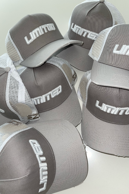 LIMITED LOGO CAP GREY/WHITE