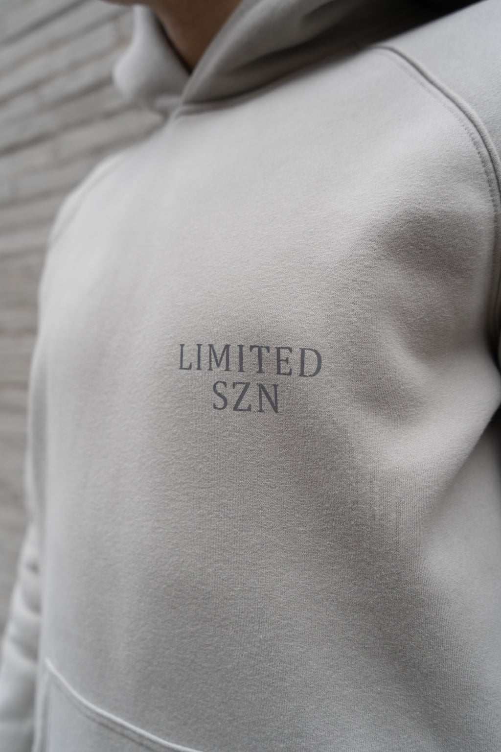 OVERSIZED ESSENTIAL HOODIE - CLAY