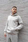 OVERSIZED ESSENTIAL HOODIE - CLAY